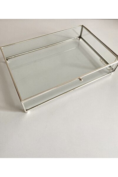 Armoni Cam Kutu, Cam Makyaj Kutusu, Çikolata Kutusu, Organizer