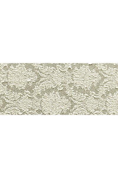 HEYTGAH Jakarlı Lüks Sandalye Kılıfı (6 ADET)lastikli Streç Yıkanabilir Etekli Sandalye Örtüsü 6li Set Krem