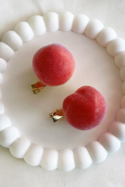 TAKIŞTIR 2 Pieces Peach Figured Side Buckle