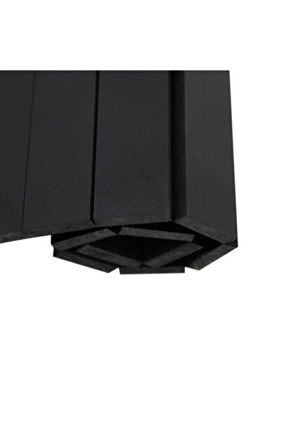 Mobitell 4 Adet 37*25 Siyah Portatif Koltuk Sehpası