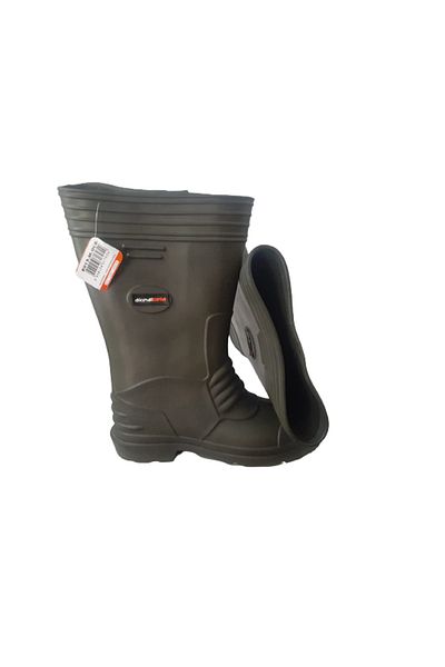 AkınalBella Akınal Bella Unisex Πράσινες Eva Light Poly Sole ψηλές μπότες βροχής