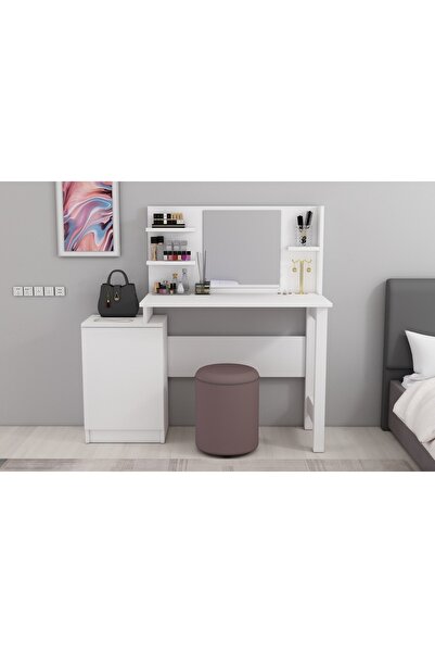Derya Dekor JENİ MAKYAJ MASASI BEYAZ