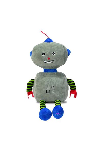 hediyecik 35 Cm Plush Toy - Robot Man, Sleep and Playmate