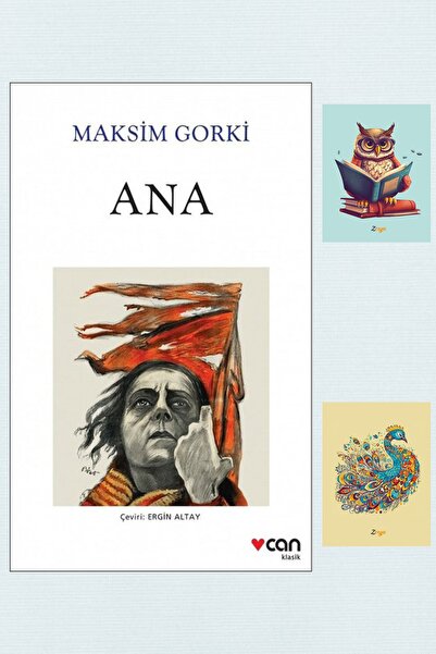 Can Çocuk Ana - Maksim Gorki - CAN YAYINLARI - 9789750739156 - Not Defterli Seti