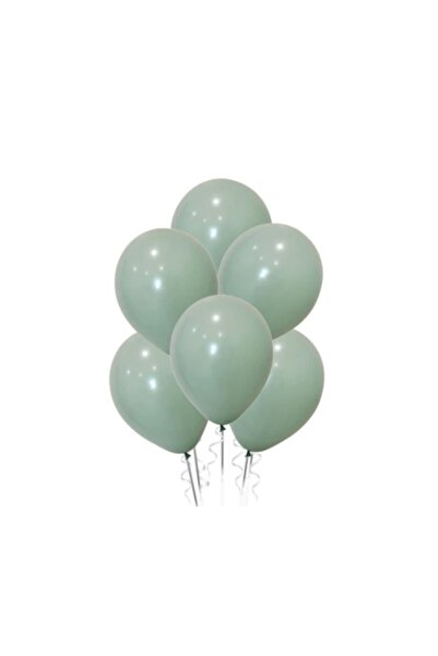 LOTUS PARTY 10 بالونات باللون الأخضر العفن