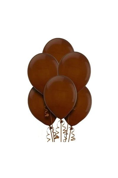 LOTUS PARTY 10 Pastel Brown Balloons