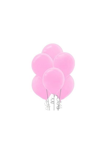 LOTUS PARTY 10 Pieces Pastel Light Pink Color Balloon