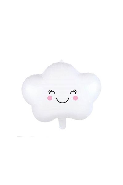 MERİ PARTİ Cloud Foil Balloon 19'' - 48 Cm Gülenyüz Cloud Foil Balloon