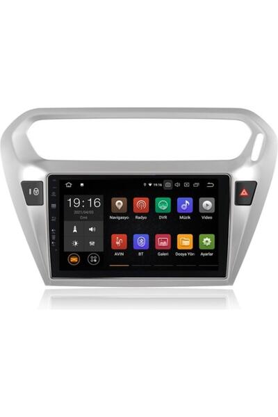 Navimex Peugeot 301 Android 10 Carplay Özellikli Navigasyon Multimedya Ekran ...