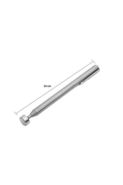 EXİZ TİCARET Mıknatıslı Teleskopik Manyetik Kaldıraç Cep Klipsi Teleskobik Mı...