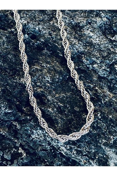CAPO by Aytaç Yamaç Singapore Model Steel Chain Necklace Steel Men's Necklace