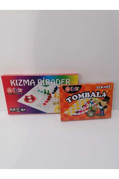 ibiş kids Ludo and Bingo Game Set