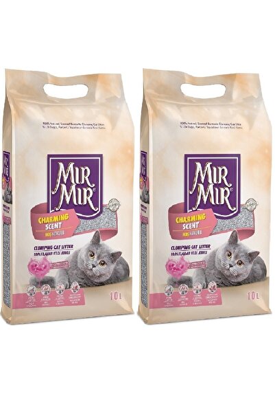 Genel Markalar Mırmır Bebek Pudra Kokulu Topaklaşan Ince Taneli Kedi Kumu 10 ...