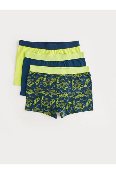LC Waikiki Σετ 3 εμπριμέ μπόξερ για αγόρια