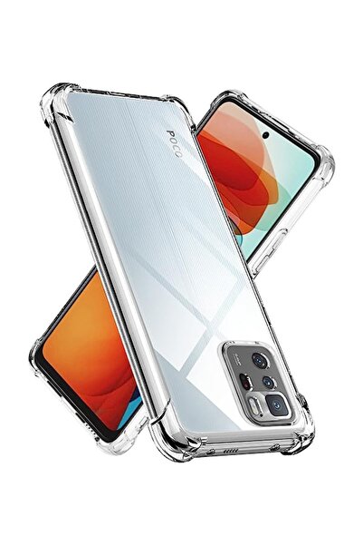 CaseWorld Xiaomi Poco X3 GT Uyumlu Kamera Korumalı Airbag Antishock Köşe Koru...
