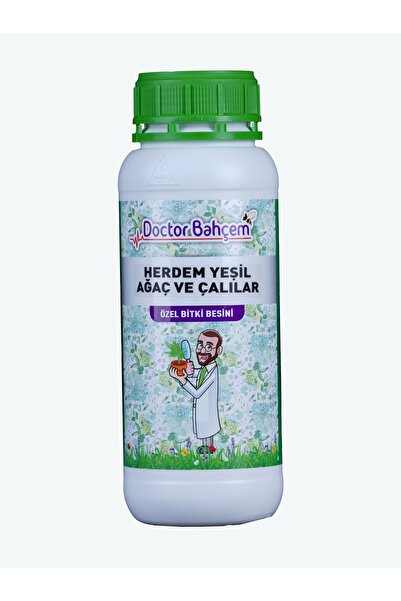 Doctor Bahçem Herdem Yeşil Ağaç Ve Çalılar Özel Bitki Besini 1 Lt
