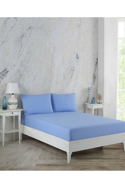 MCN Tekstil Cearşaf de îmbrăcăminte din bumbac 160x200 dublu