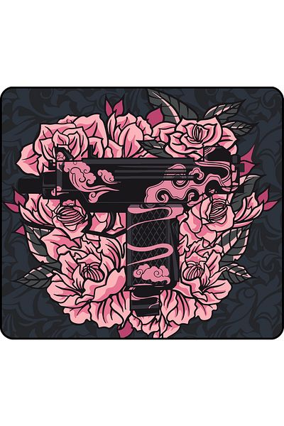 Xrades Pink Uzi Aqua Control 480x400 MM ESport Gaming Mousepad 48x40 CM