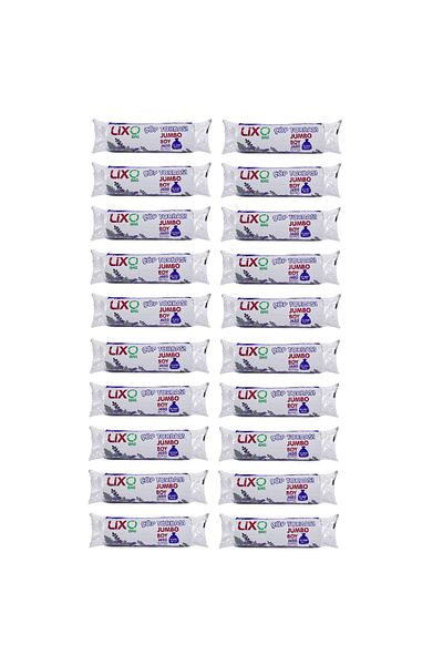 LİXOBAG J-650 Jumbo Size Garbage Bag 80x110 Cm 10 Pieces Rolls * 20 Packs = 200 Pieces Black
