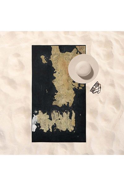 The Lucid Lab Πετσέτα παραλίας Game Of Thrones Map - Microfiber