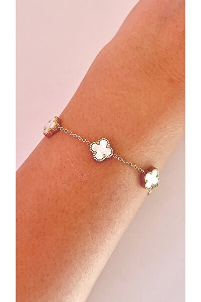 Opia JEWELRY - سوار فولاذي VCA صغير الحجم مزدوج الجوانب [17+4 سم]