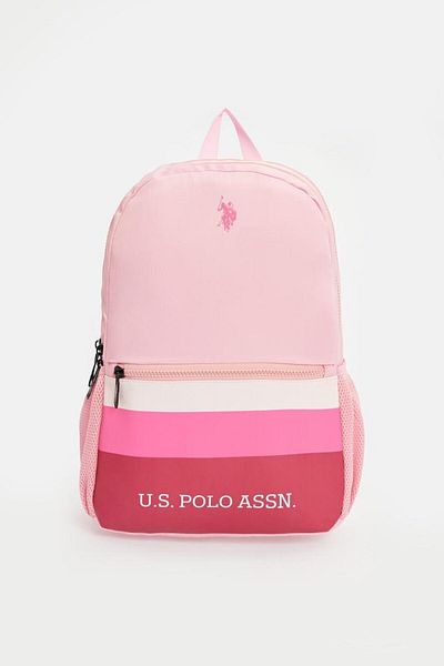 U.S. Polo Assn. Πόλο Ασν. 23142 Σχολικό Σακίδιο Ροζ