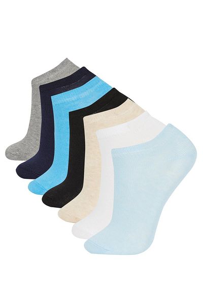 DeFacto Boy's 7-Piece Cotton Booties Socks A6705A8Ns