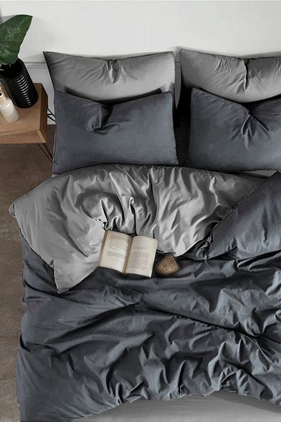 Always Elastic Double Sided Double Duvet Cover Set
