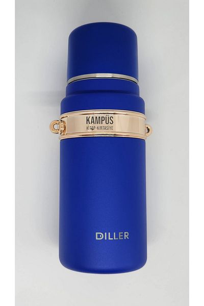 DILLER 9061 550ml Stainless Steel Thermos Blue 6h Hot/cold Retention Time