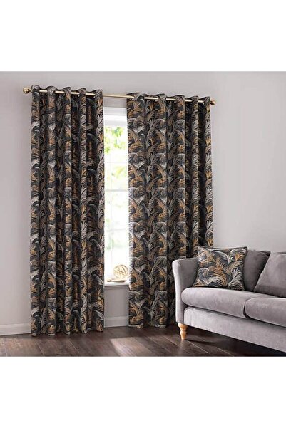 Evcimenhome Cortina de fundal cu model gri