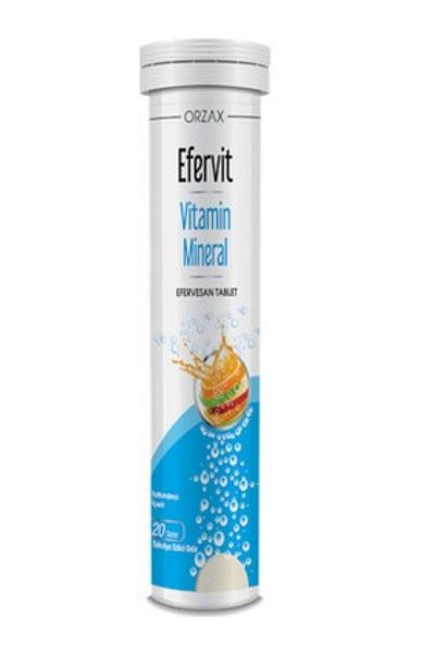 Ocean Orzax Effervit Multivitamin and Mineral 20 Tablets