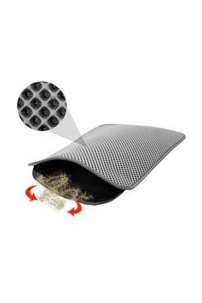 Alas Shop Cat Litter Toilet Front Mat Cat Mat with Screen