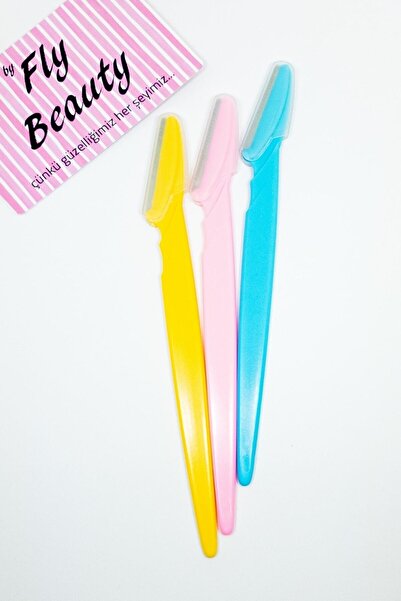 By Fly Beauty 3 Piece Eyebrow Razor Set