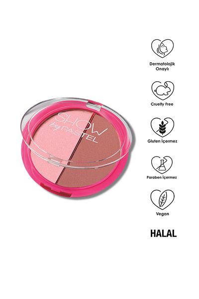 Show by Pastel Duo Blush-on - 2-Pack Blush 421