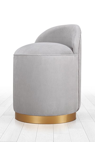 Lorencehome Dover Puf - Açık Gri
