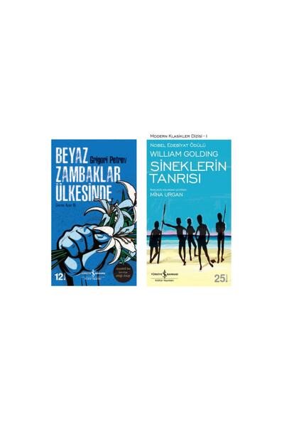 TÜRKİYE İŞ BANKASI KÜLTÜR YAYINLARI Beyaz Zambaklar Ülkesinde & Sineklerin Ta...