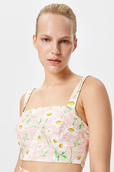 Koton X Koton Floral Crop εσώρουχα - Γυναικεία 3SAK30067PW
