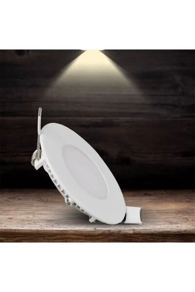 YDGR 3w Sıva Altı Slim Led Panel Beyaz Işık Spot Lamba