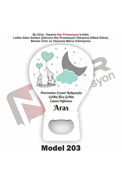 Nar Promosyon 50 Adet Açacak Magnet Hediyelik - Sünnet, Nişan, Söz, Düğün Hed...