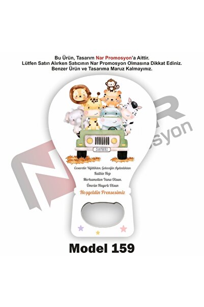 Nar Promosyon 50 Adet Açacak Magnet Hediyelik - Sünnet, Nişan, Söz, Düğün Hed...