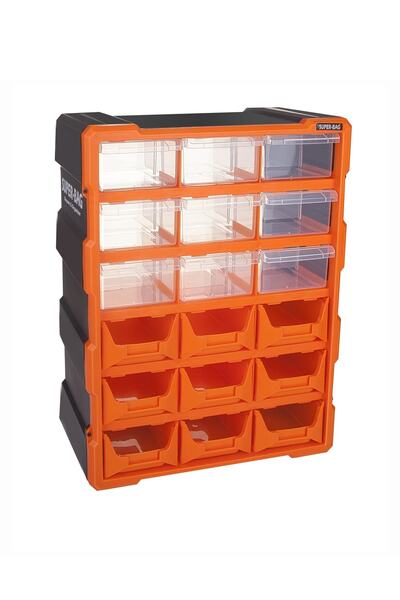 SUPER BAG 18 li Küçük Monoblok Çekmece Seti - ASR-6011