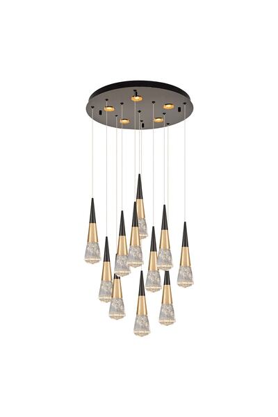 Luna Lighting 2817-11A 11'li Yuvarlak Sarkıt