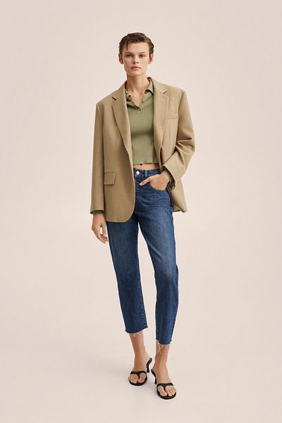 MANGO Woman 27000761 Ženy/Dívky Tmavě modrá