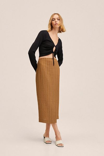 MANGO Schwarzer Damenpullover 27075770