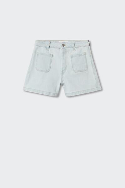 MANGO 37010361 Kadın / Kız Bleach Blue