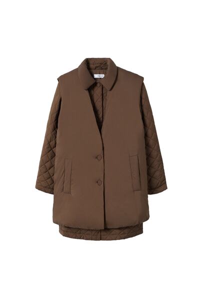 MANGO Woman 17049067 Ženy/Dívky Hnědá