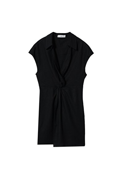 MANGO Woman 27037105 Žena / dívka Černá