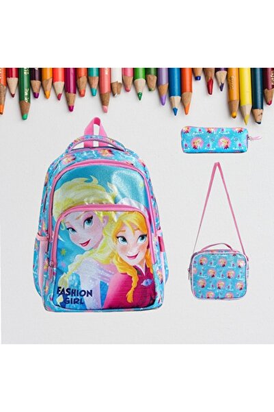 Shopiolog Σετ Δημοτικού Δημοτικού Σχολείου με 3 θήκες για στυλό Lunch Bag