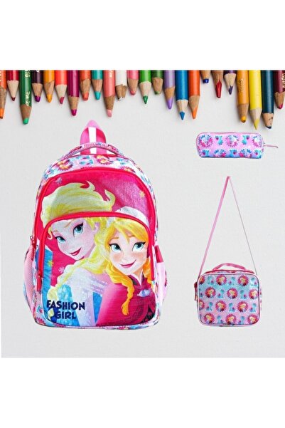 Shopiolog Σετ Δημοτικού Δημοτικού Σχολείου με 3 θήκες για στυλό Lunch Bag