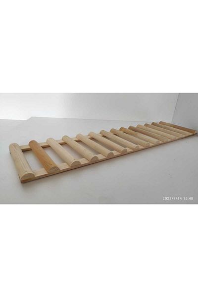 Marangozi 15X60 cm Natural Wooden Flower Pot Mat